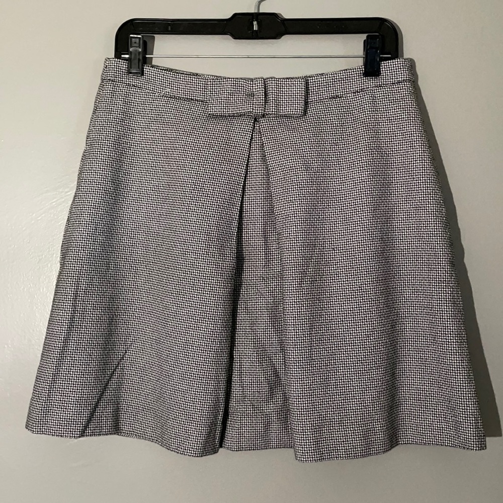 LOFT Black and White Skirt